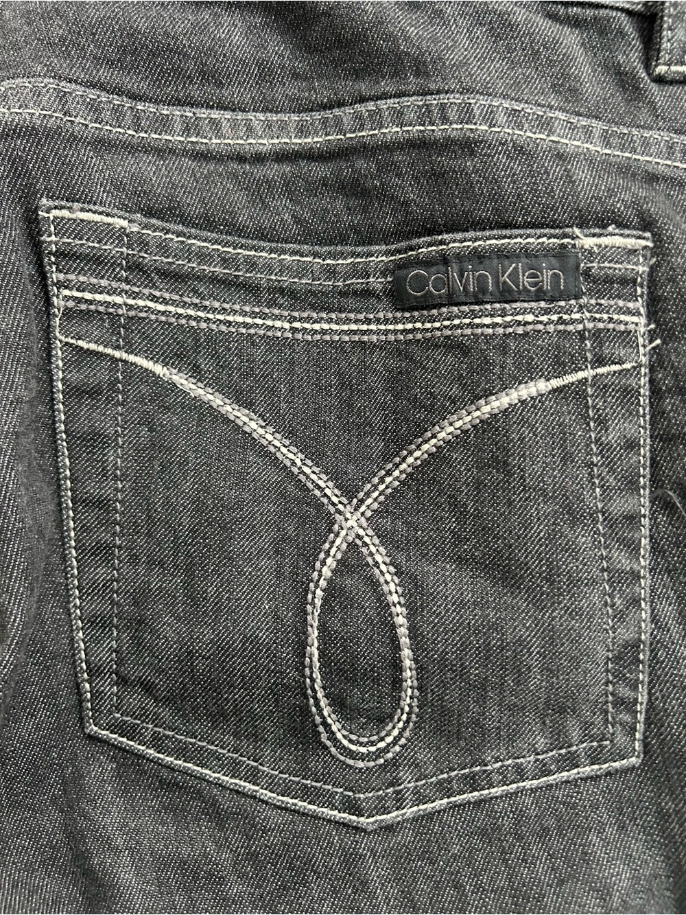 Calvin Klein Jeans Women's Boot Cut/Flare Vintage Black Denim